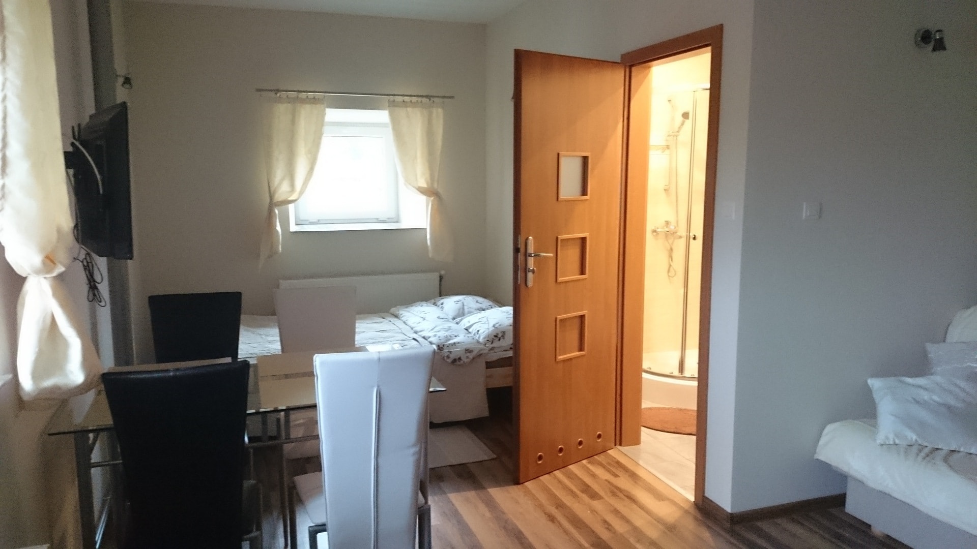 Salon i część sypialna Apartamentu nr 1