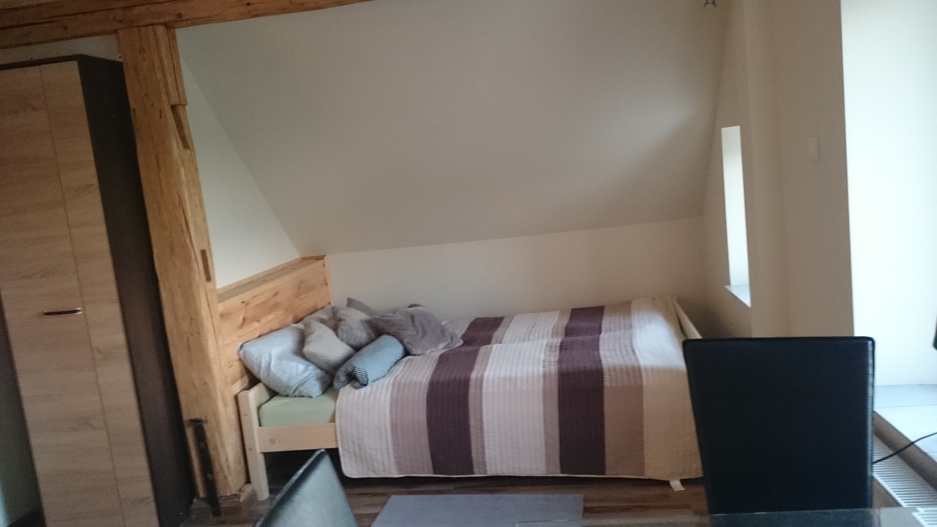 Łóżko w Apartamencie nr 2